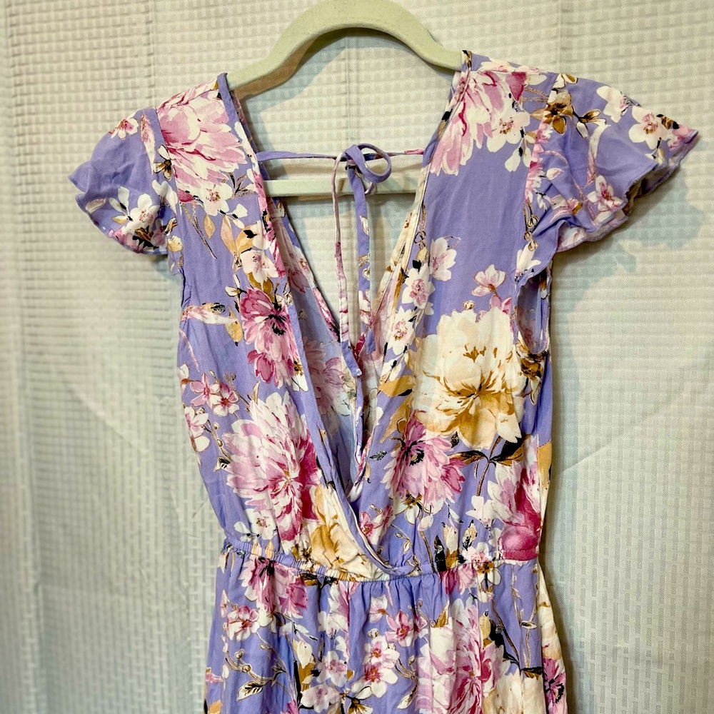 Band of Gypsies Floral Maxi Dress
